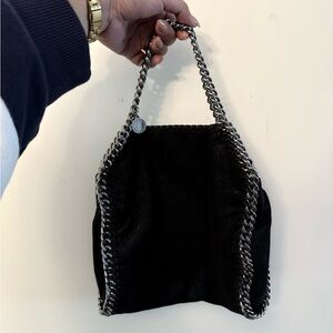 Stella McCartney Black Mini Falabella Bag